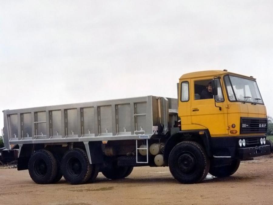  DAF FA2300 6x4 Tipper 1977 года  (UK) (фото 1 из 1)
